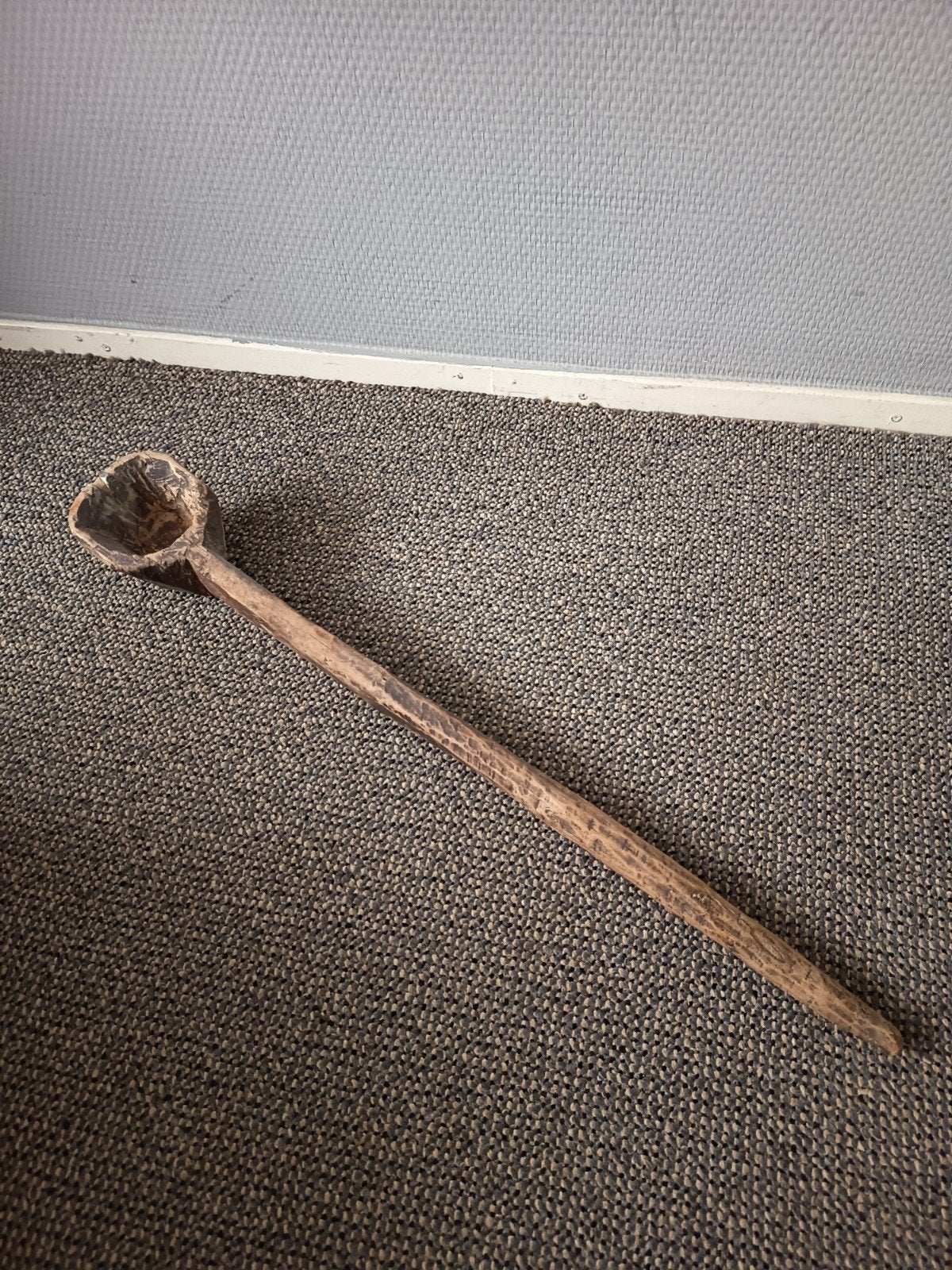 Grote houten oude lepel, Ophalen of Verzenden