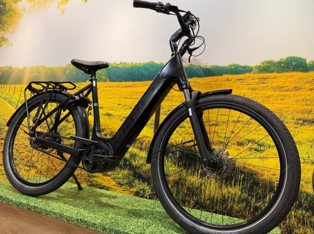 Trek District+ 4 Lowstep Lage instap zwart L, Gebruikt, -, -, -