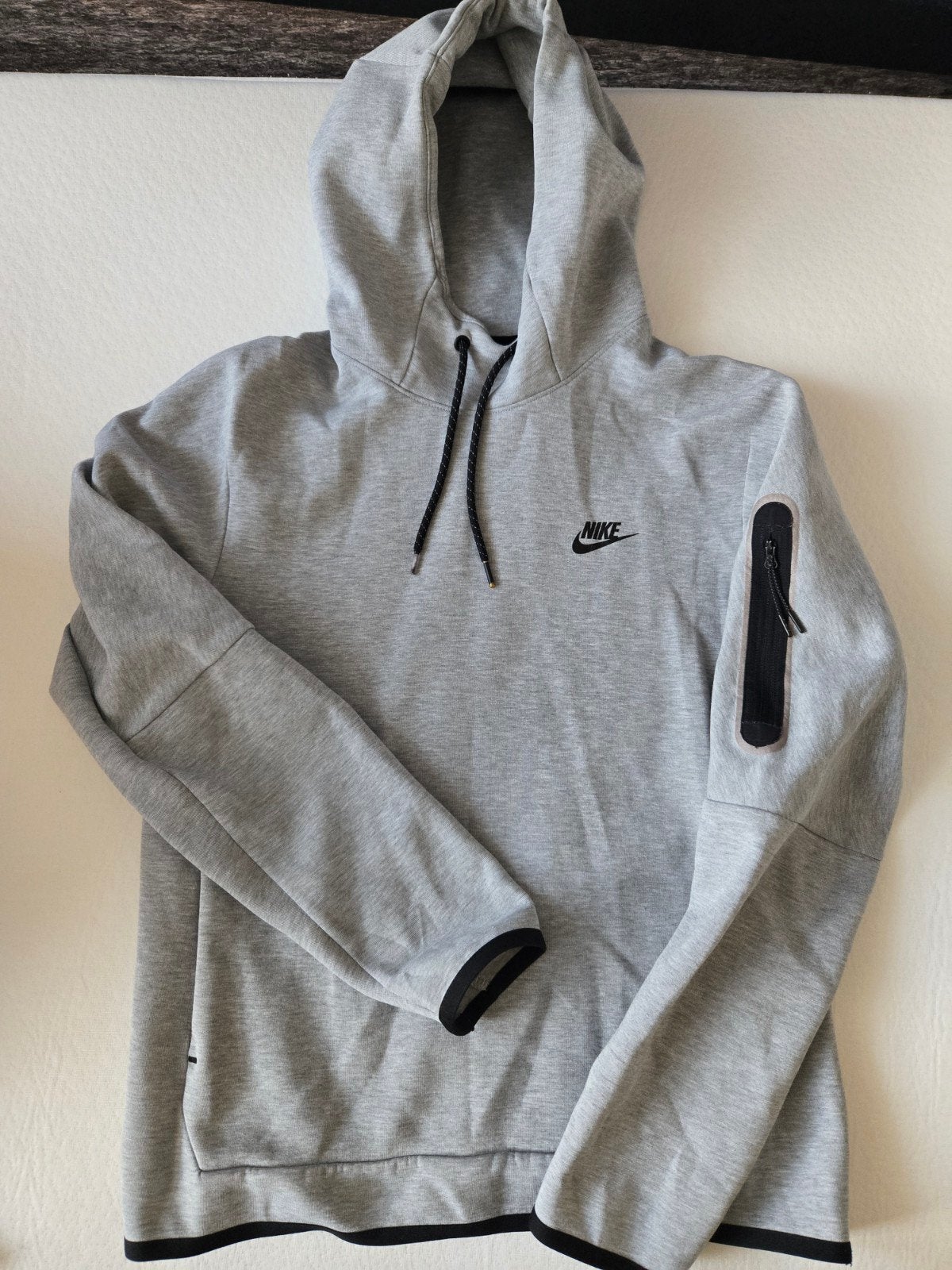 Origineel Nike Tech hoodie, maat S, Nike, Ophalen of Verzenden, Zo goed als nieuw, Grijs