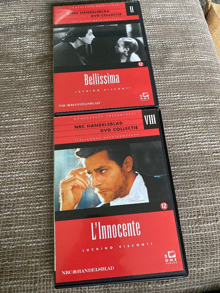 Bellissima & L'Innocente DVD  - Italiaanse Meesterwerken, Cd's en Dvd's, Drama, Nederlands, Zo goed als nieuw, Italiaans