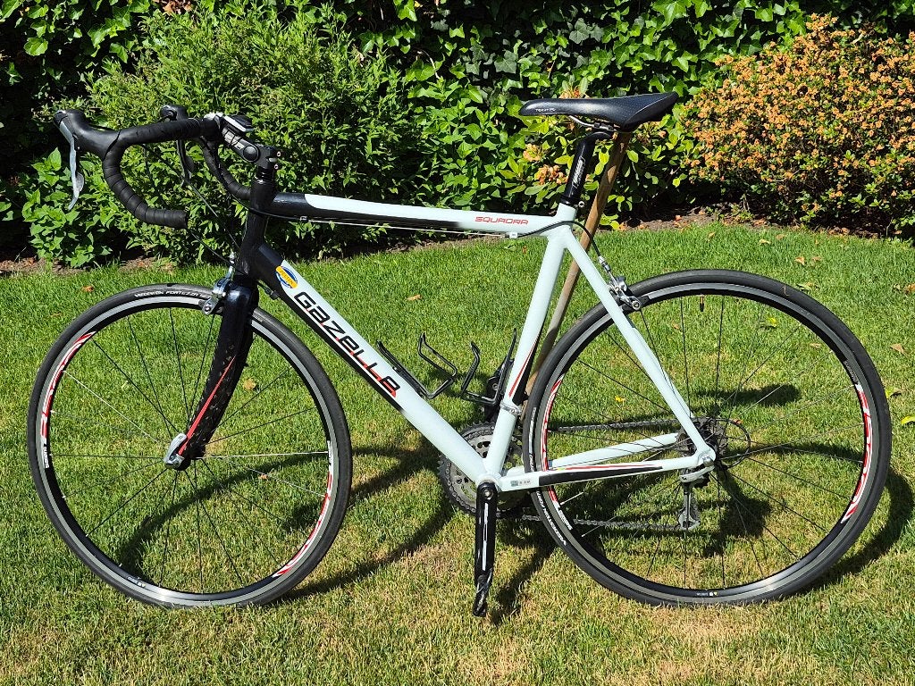 Gazelle Squadra racefiets (VERKOCHT), Ophalen, Gebruikt, Velgrem, Aluminium