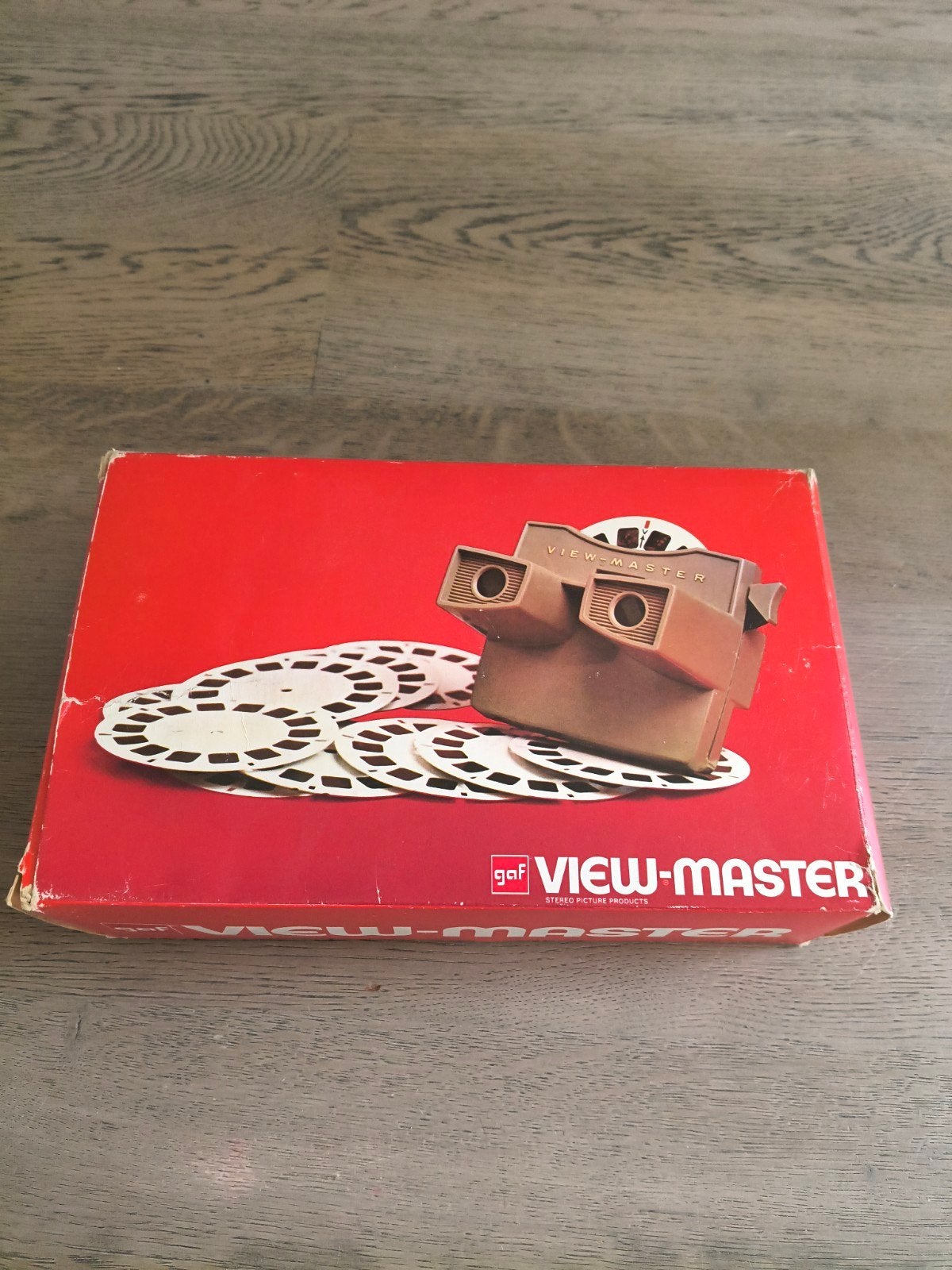 Vintage GAF View-Master met Tarzan en Peter Pan schijven, Ophalen of Verzenden, 1960 tot 1980, Overige typen