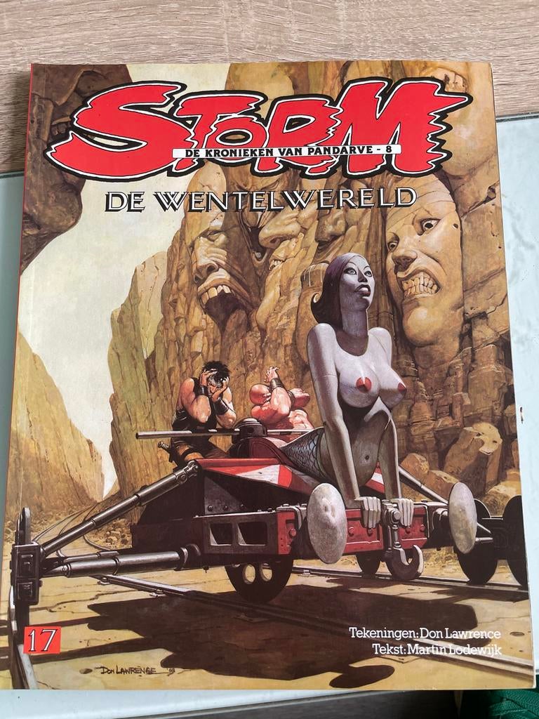 Storm - De Wentelwereld (De Kronieken van Pandarve - 8), Eén stripboek, Ophalen, Gelezen