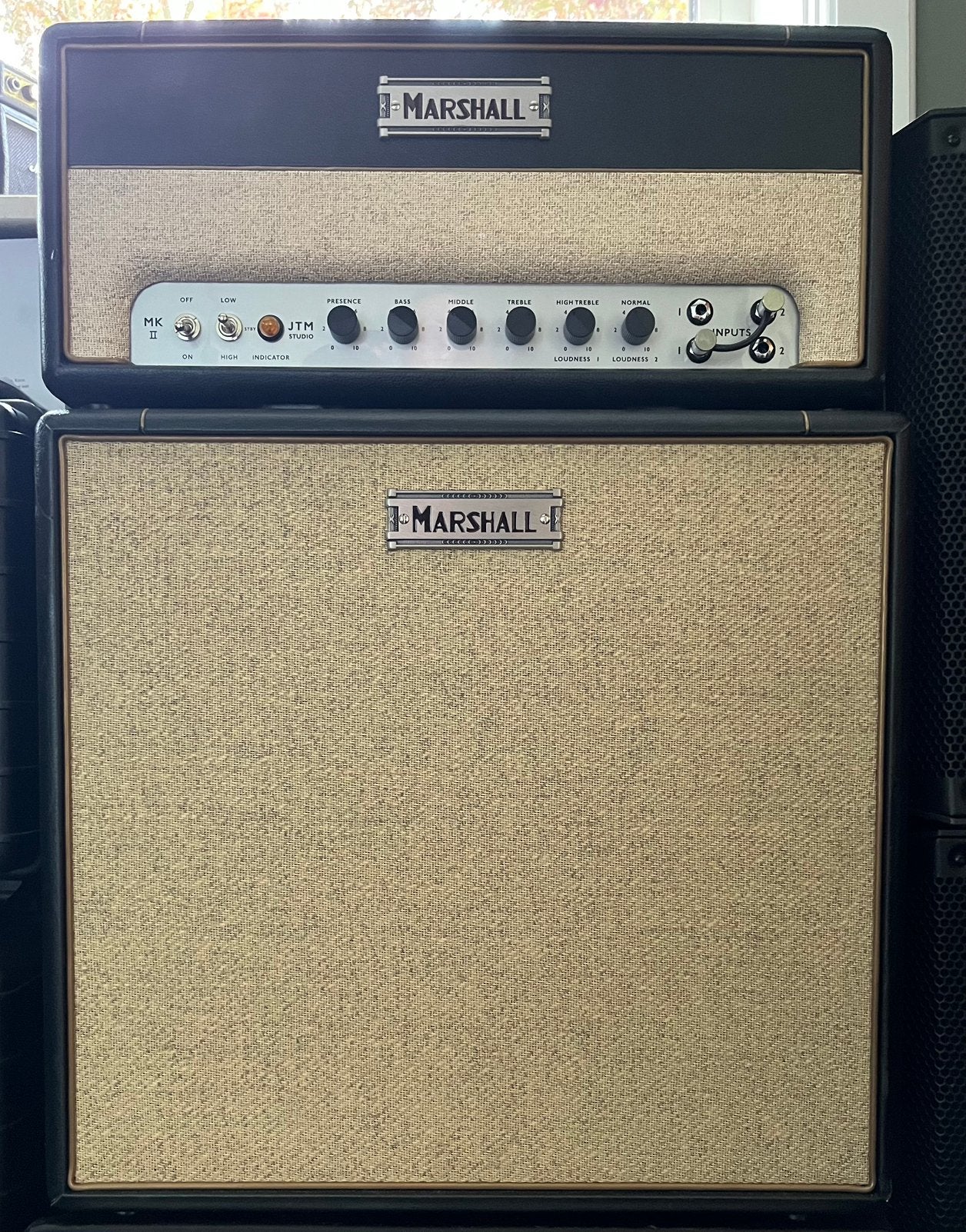 Marshall JTM Studio + Marshall Cabinet 112, Ophalen, Zo goed als nieuw, Gitaar, Minder dan 50 watt
