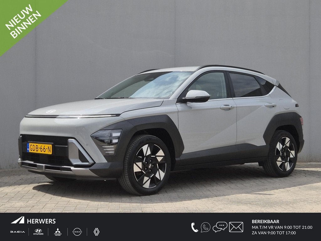 Hyundai Kona 1.6 GDI HEV Comfort Smart / Dealer onderhouden, Stof, Gebruikt, Euro 6, 2 kWh