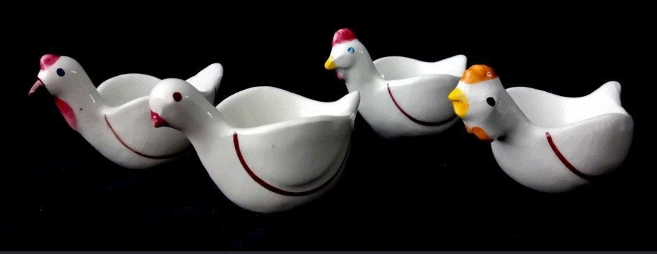 Vintage Planta-margarine-eierdopjes, Ophalen of Verzenden
