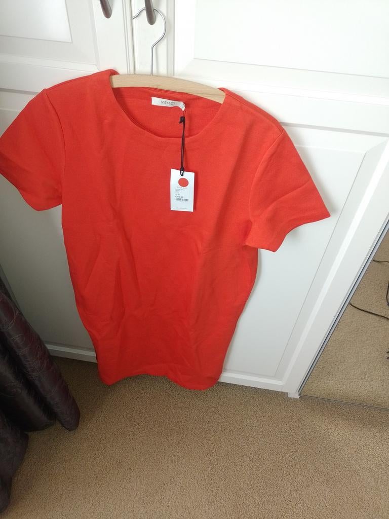 Oranje jurk Sissy boy M, Ophalen of Verzenden