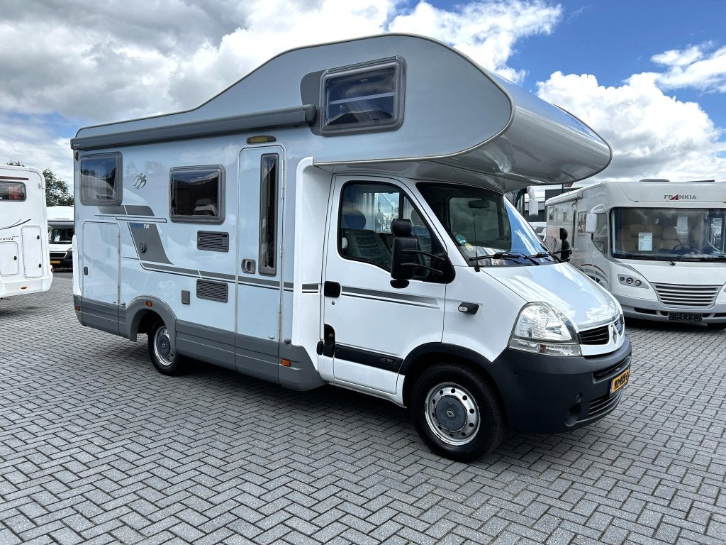 Renault Knaus Sport TR Alkoof/Dwarsbed/2008/Airco/Euro4/6.6m, Caravans en Kamperen, Alkoof, 6 tot 7 meter, Bedrijf, 6 tot 7 meter