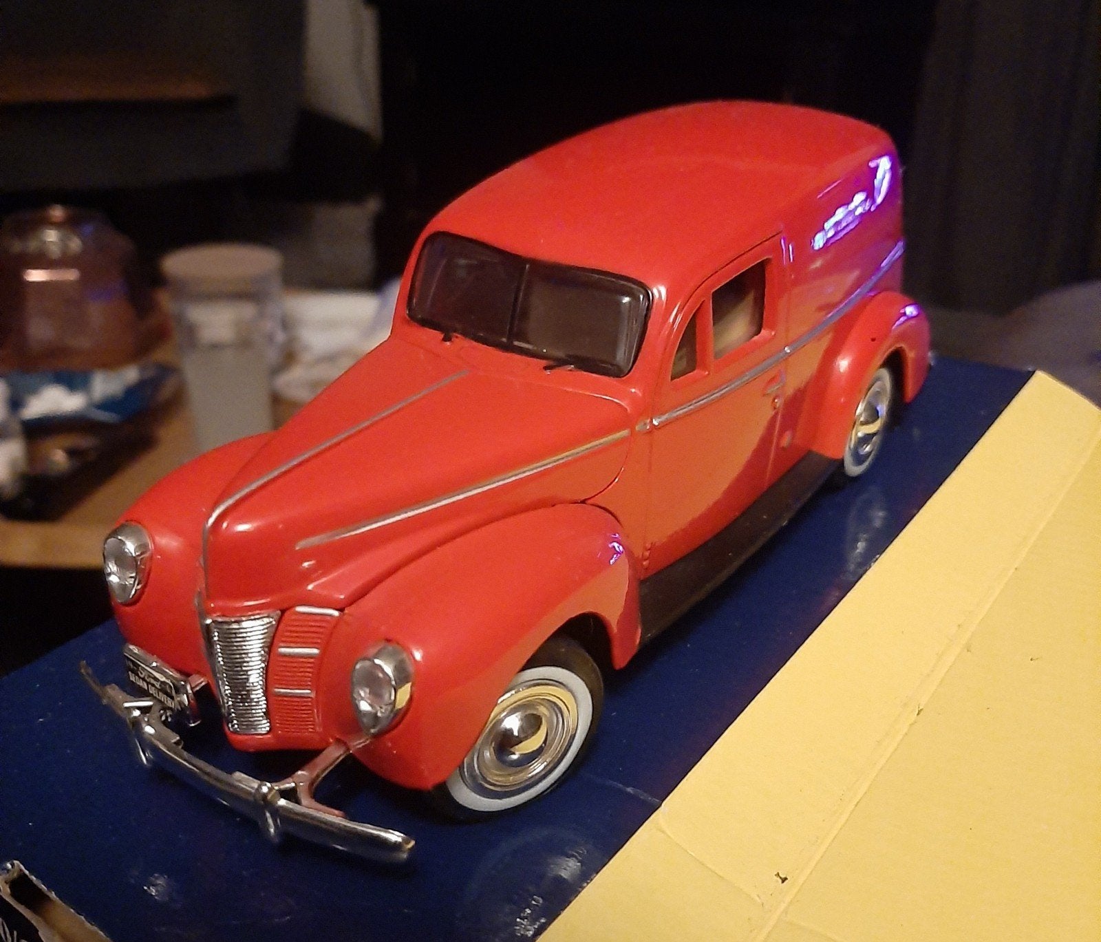 ford sedan delivery 1940 modelauto, Ophalen of Verzenden, Overige merken