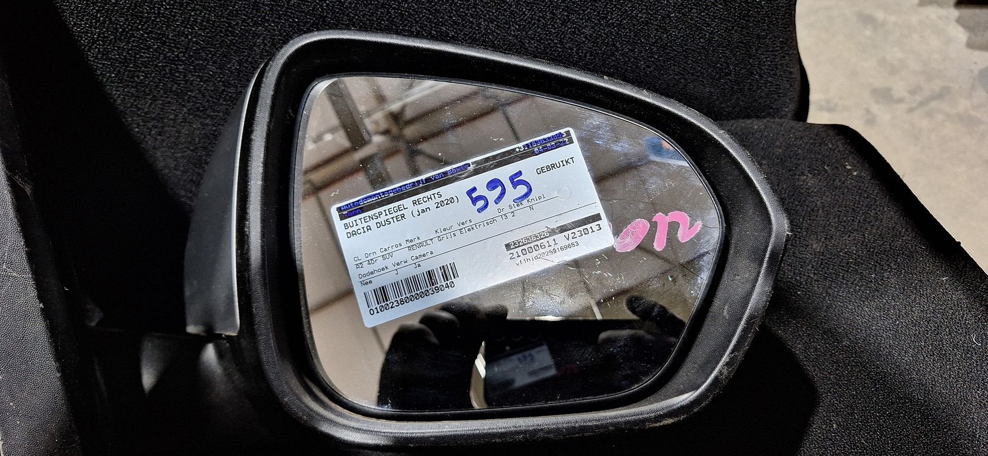 Dacia Duster uit januari 2020 rechts, Auto diversen, Auto-accessoires, Gebruikt, -, -, Ophalen of Verzenden