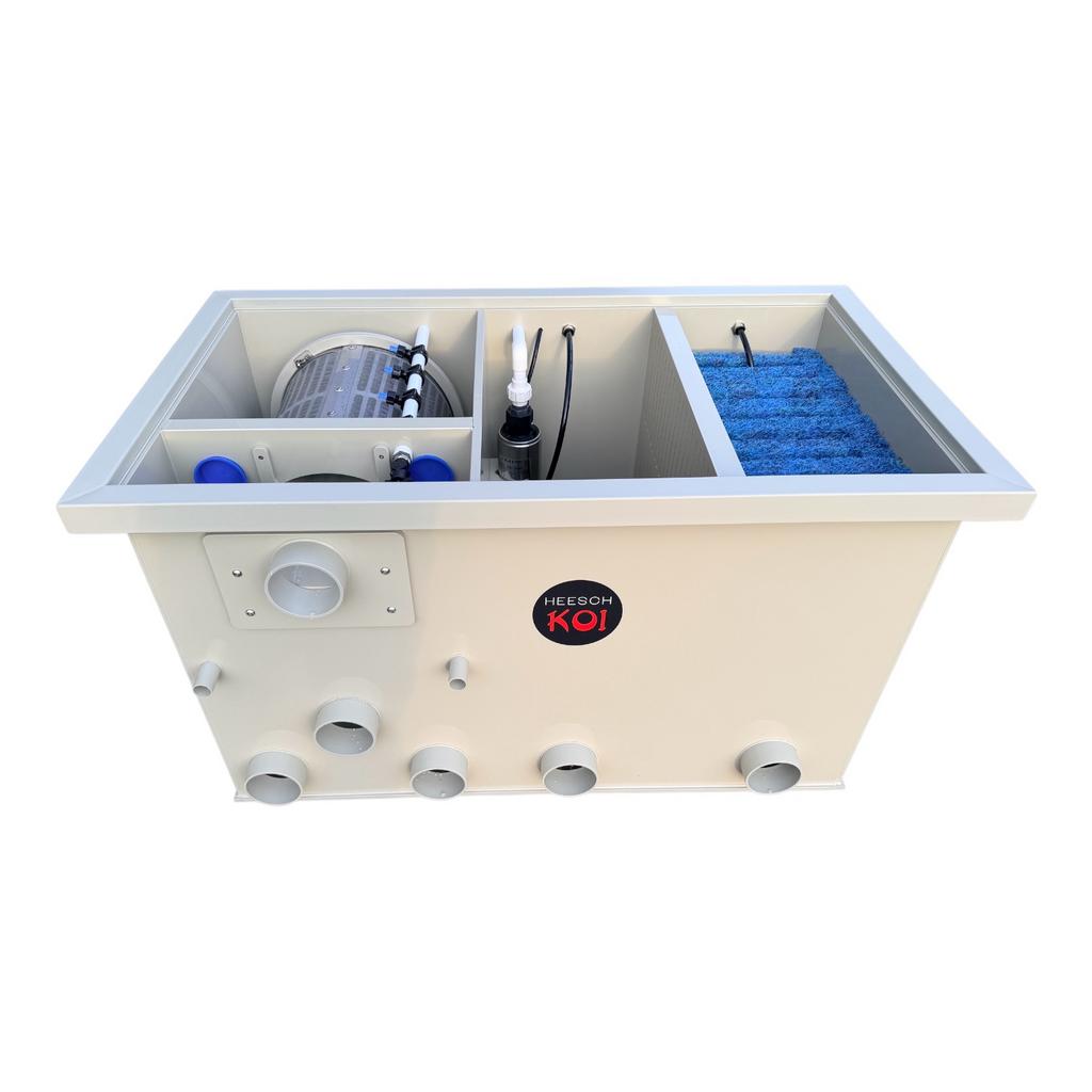 Combitrommelfilter biodrum vijverfilter met japanse matten, Tuin en Terras, Heeschkoi, 5384SG, Nieuw, Ophalen of Verzenden