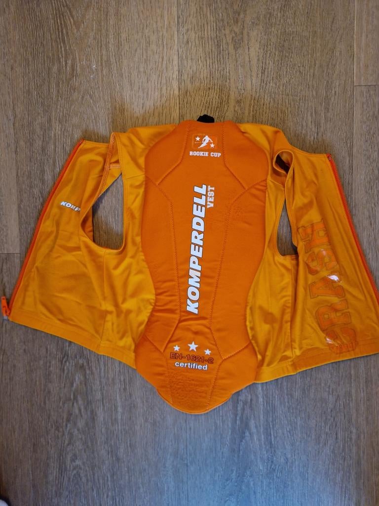 Komperdell Rookie Cup Ski Vest - Rugbeschermer!, Overige merken, Ophalen of Verzenden, Zo goed als nieuw, Kleding