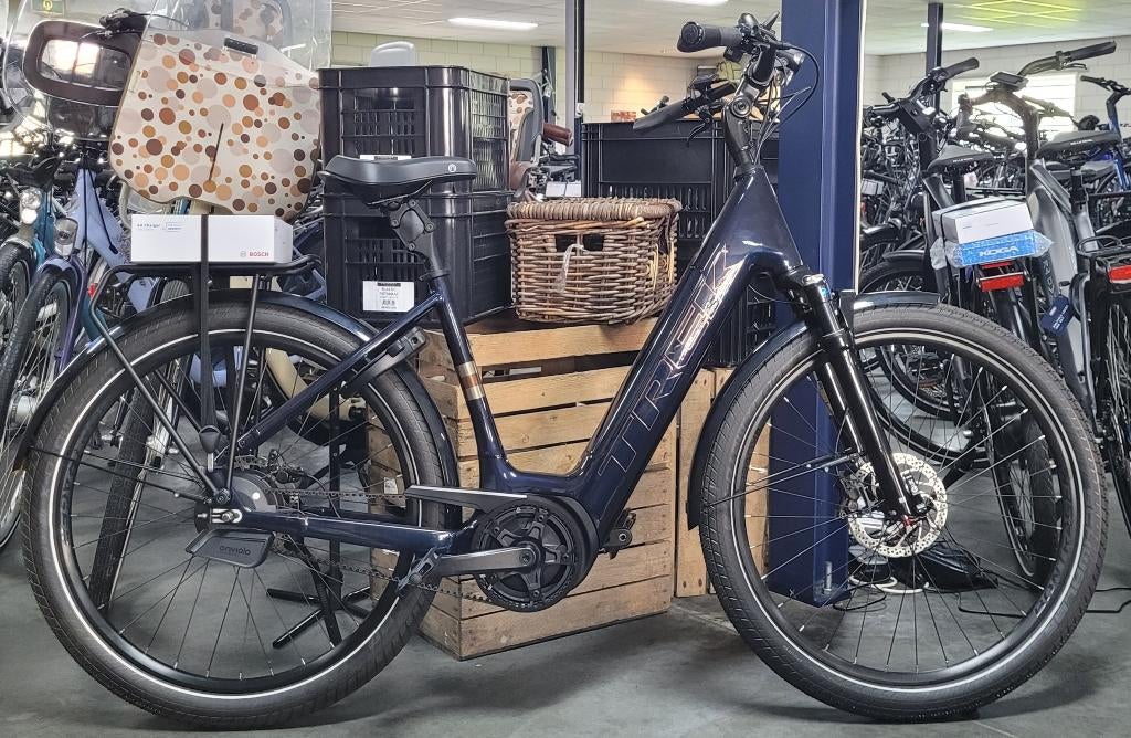Trek District+ 5 75Nm Automatic DEMO, Zo goed als nieuw, 47 tot 51 cm, 50 km per accu of meer, Ophalen