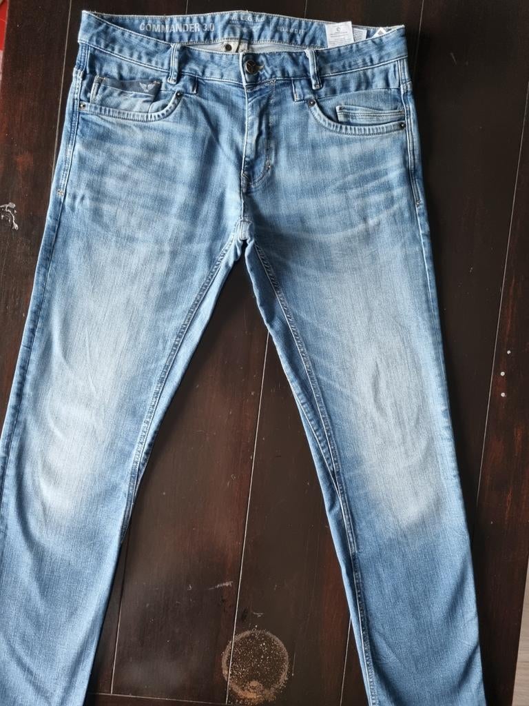ZGAN PME LEGEND COMMANDER 3.0 RELAXED STRETCH FIT SIZE 36/34, W36 - W38 (confectie 52/54), Blauw, Pall Mall PME Legend, Ophalen of Verzenden