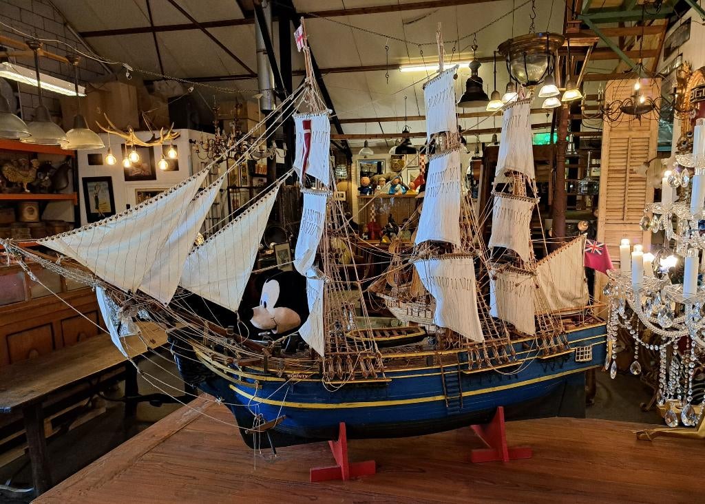 Driemaster De Bounty wereld beroemd modelschip 240 cm lang, Ophalen, Boek of Tijdschrift