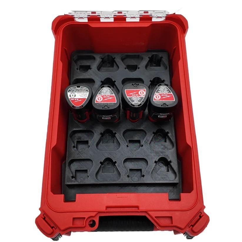 Milwaukee M12 Accu Organizer Packout Compact Insert, Verzenden, Nieuw