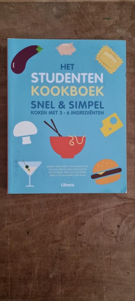 Studenten Kookboek - Snel & Simpel, Gezond koken, Zo goed als nieuw, Diverse Auteurs, Overige gebieden
