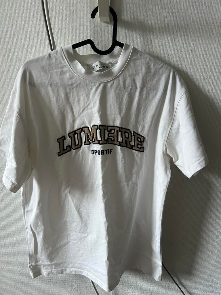 Lumiere shirt, Wit, Ophalen of Verzenden, Zo goed als nieuw, Korte mouw