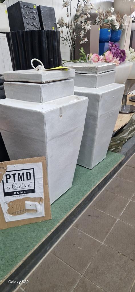 Grote PTMD Potten - Stijlvolle Tuinaccessoires, Ophalen of Verzenden, Zo goed als nieuw, Overige kleuren