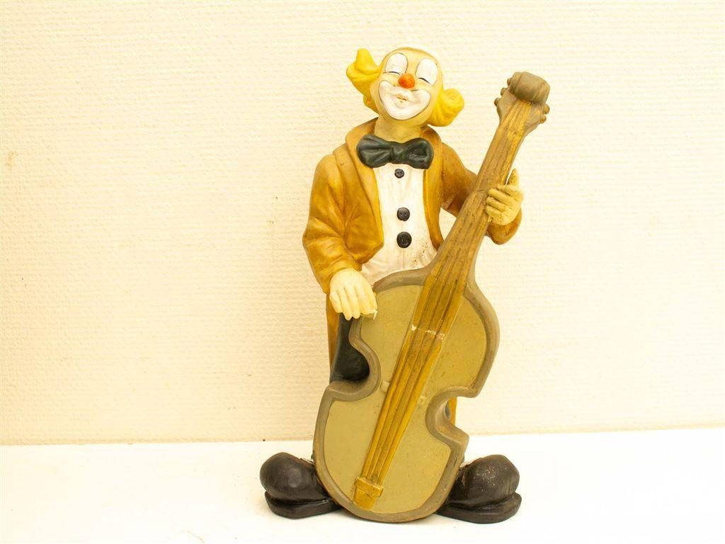 beeld van een clown 31953, Verzamelen, Beelden en Beeldjes, Gebruikt, Mens, Ophalen of Verzenden