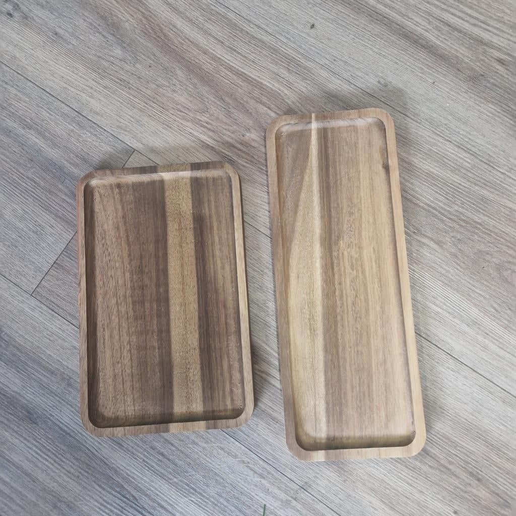 2 houten serveerplankjes Xenos, Schaal, Ophalen of Verzenden, Zo goed als nieuw, Rechthoekig