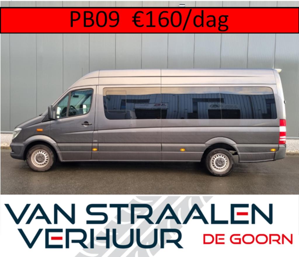 Grote 9 persoonsbus huren veel laadruimte, Diensten en Vakmensen, Verhuur | Auto en Motor