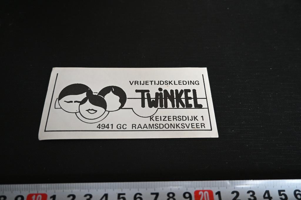 stickers Raamsdonksveer TWINKEL Vrijetijdskleding, Ophalen, Zo goed als nieuw