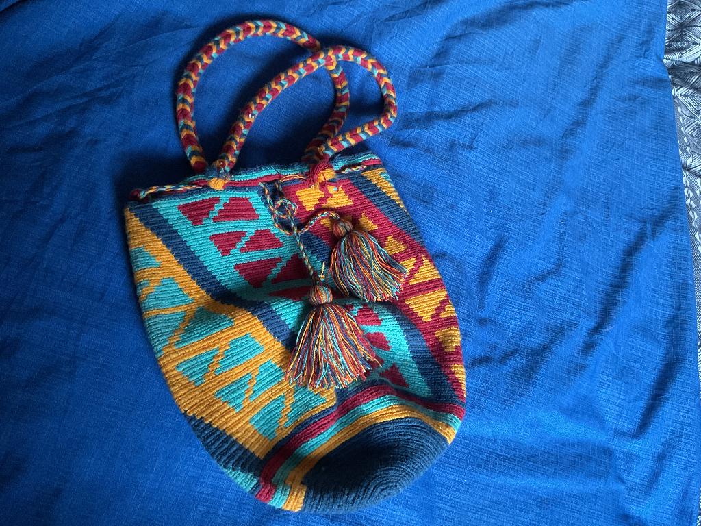 Grote Colombiaanse Wayuu Mochilas, Ophalen, Nieuw, Overige kleuren, Overige typen