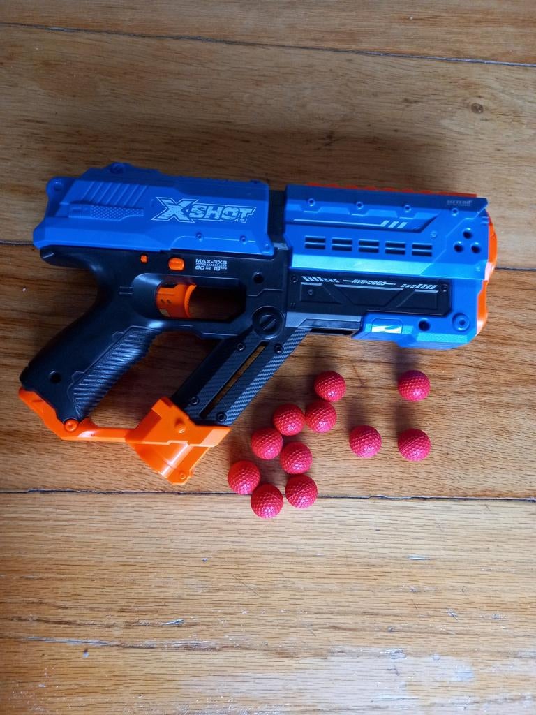 Xshot balletjes gun, Ophalen