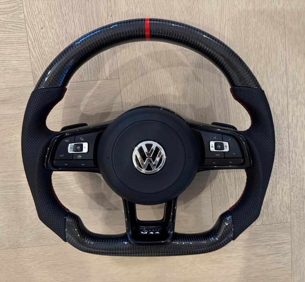 Volkswagen R Carbon golf Passat Tiguan t-roc r stuur GTI GTE, Ophalen of Verzenden, Nieuw, Volkswagen