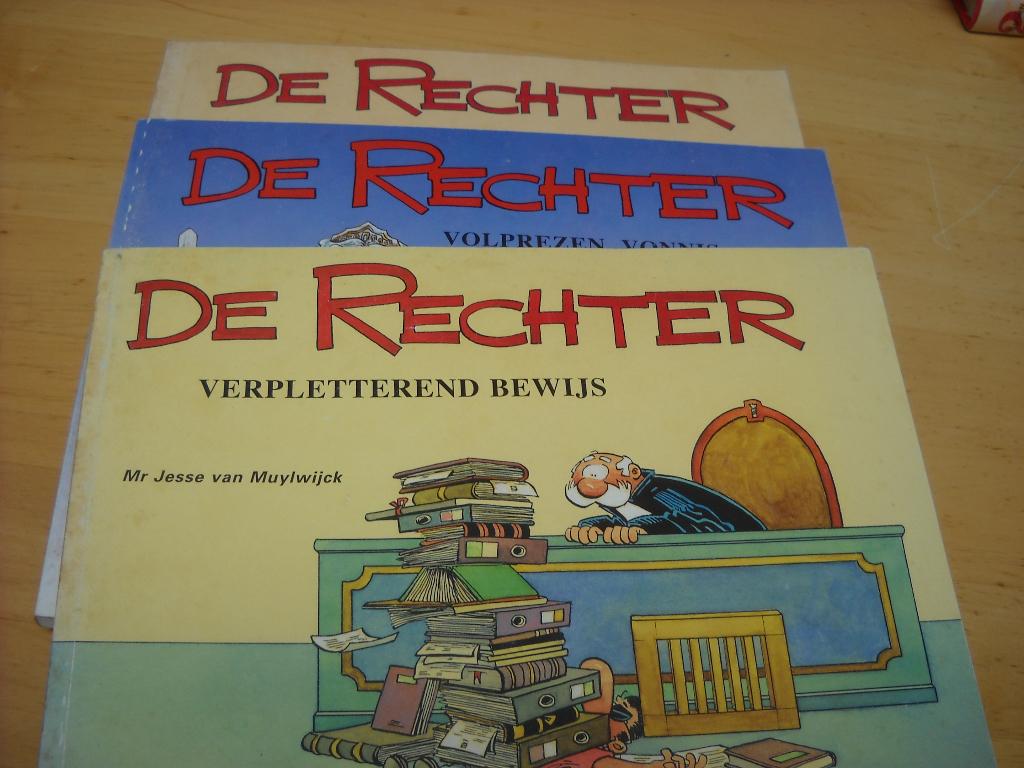 De Rechter -  3 albums, Boeken, Gelezen, Jesse van Muylwijck, Europa, Ophalen of Verzenden