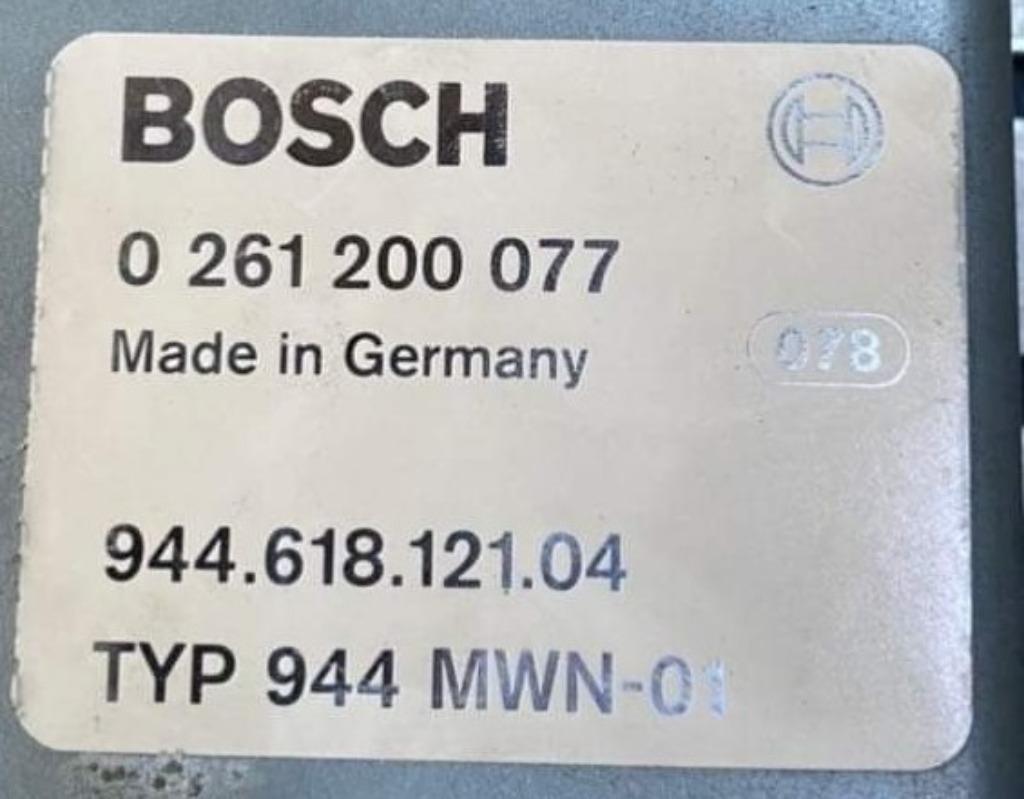 ECU BOSCH 0261200077 Porsche 944 en 924 herstelling, Auto-onderdelen, Ophalen of Verzenden, Gebruikt, Porsche