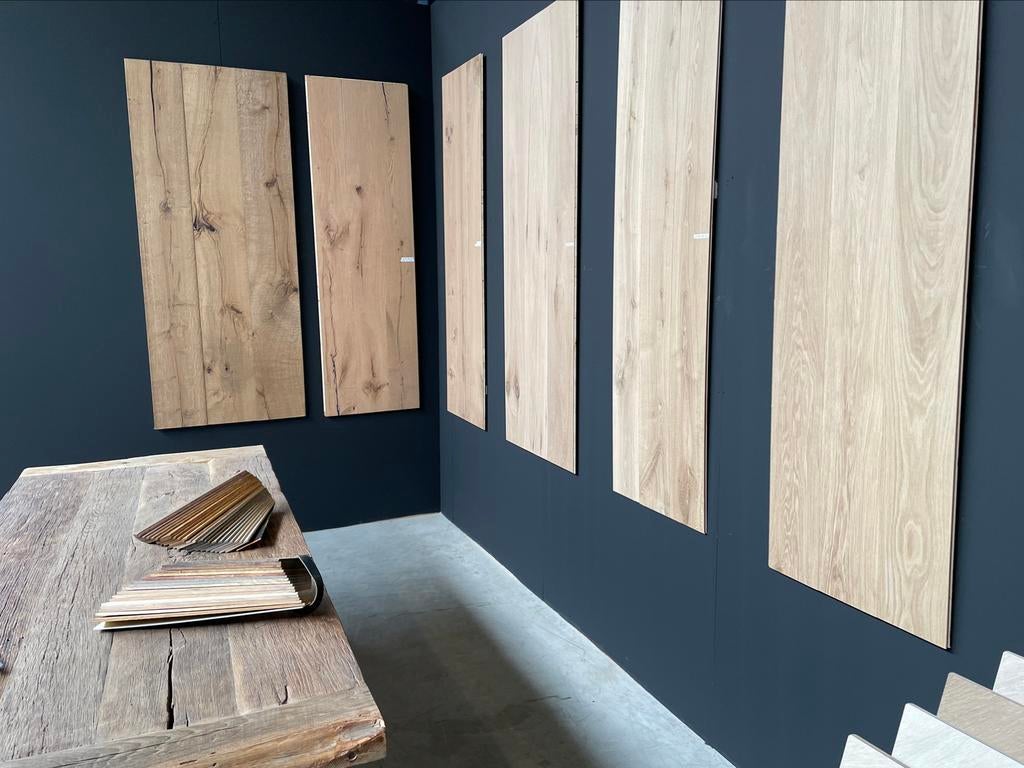 Foto 11 van Eiken Visgraat houten vloer parket €43,5 inc btw parketvloer