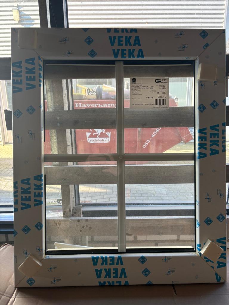10x kunstof Veka Kozijnen h805xb815 plm, Kunststof, Raamkozijn, Nieuw, Inclusief glas