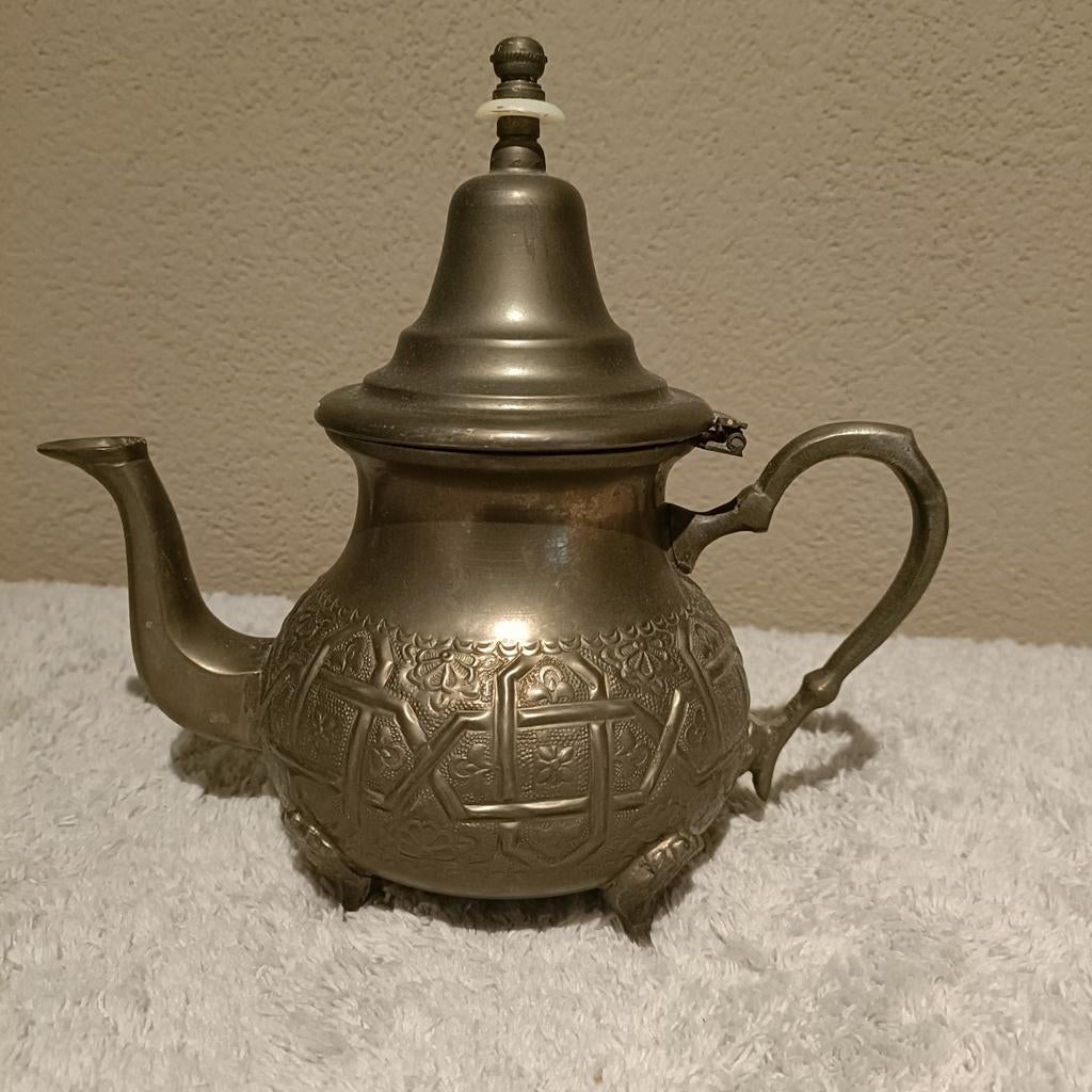Mooie Marokkaanse theepot, Ophalen of Verzenden