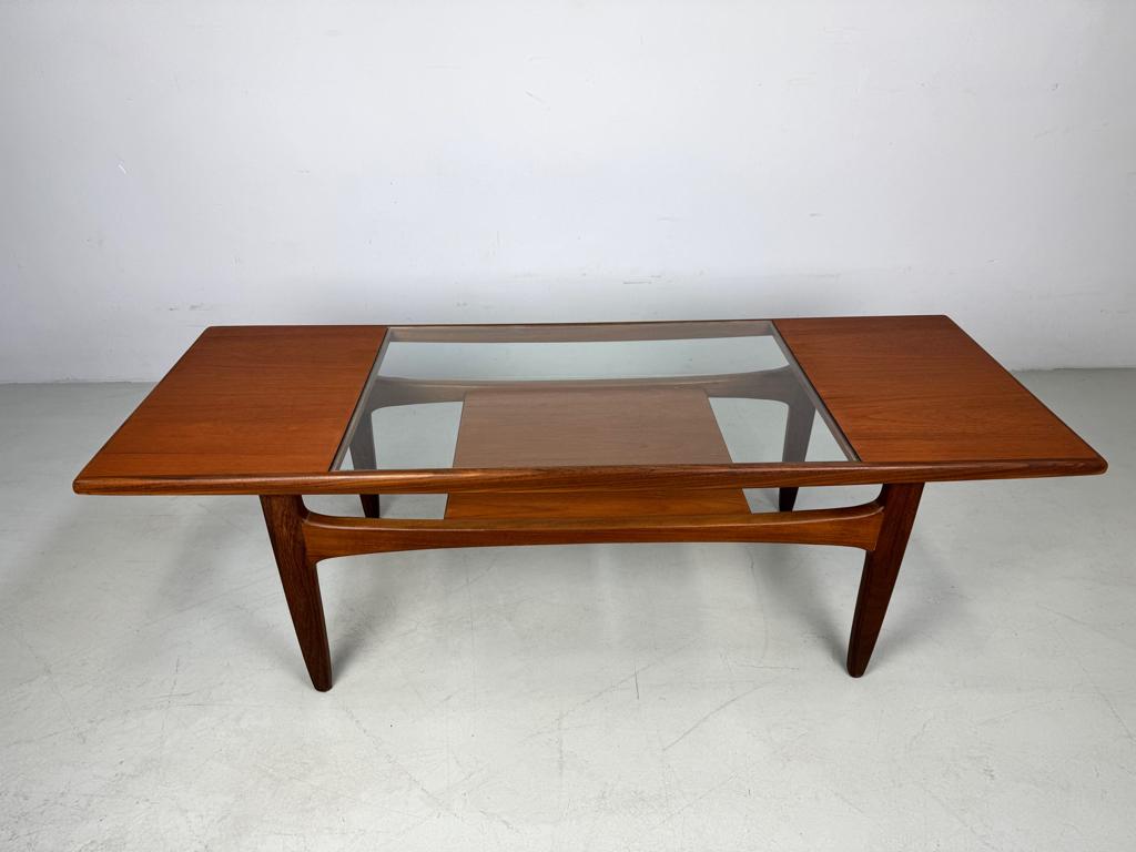 Vintage salontafel G-Plan, Huis en Inrichting, Tafels | Salontafels, Zo goed als nieuw, Minder dan 50 cm, 50 tot 100 cm, 100 tot 150 cm