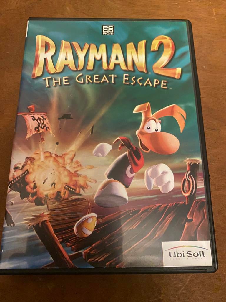 PC Game: Rayman 2 - The Great Escape (Ubisoft), Avontuur en Actie, 1 speler, Ophalen of Verzenden, Zo goed als nieuw