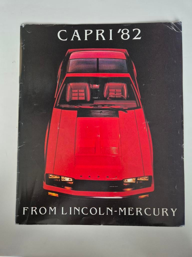 Capri 1982 from Lincoln-Mercury brochure, Ophalen of Verzenden