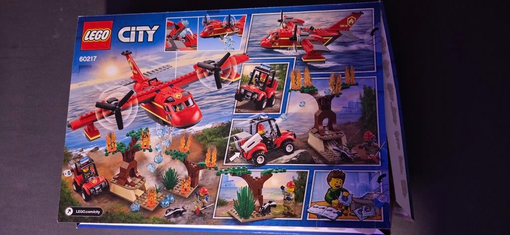LEGO City 60217 Brandweervliegtuig - Complete Set, Ophalen of Verzenden, Zo goed als nieuw, Complete set, Lego