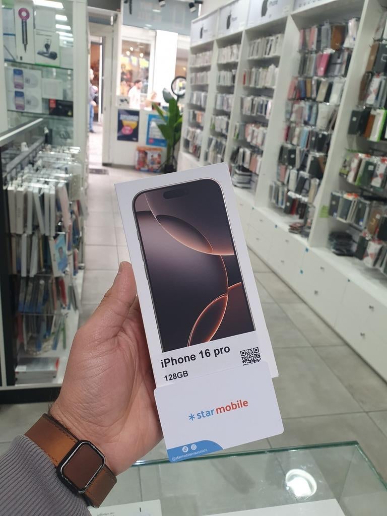 iphone 16, Telecommunicatie, Mobiele telefoons | Apple iPhone, 92 %, 128 GB, Zwart, IPhone 16