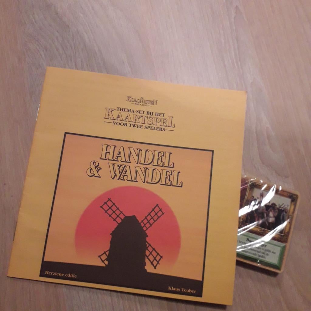Handel & Wandel - Kolonisten van Catan Kaartspel, Een of twee spelers, Ophalen of Verzenden, Zo goed als nieuw, Klaus Teuber