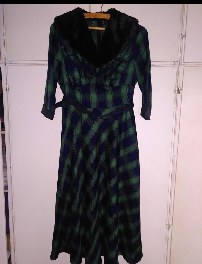 Voodoo Vixen jurk maat 40/L/12, Kleding | Dames, Maat 42/44 (L), Ophalen of Verzenden, Zo goed als nieuw, Knielengte