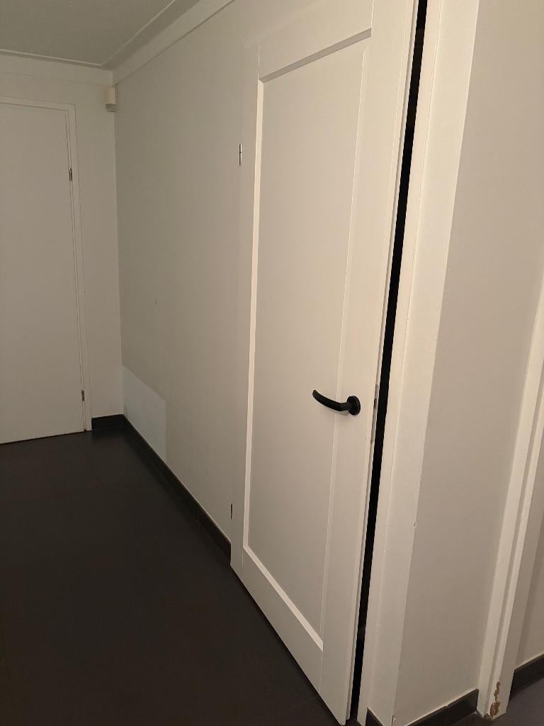 binnendeur- massief opdekdeur, Doe-het-zelf en Verbouw, Deuren en Horren, Ophalen, Gebruikt, 80 tot 100 cm, Binnendeur