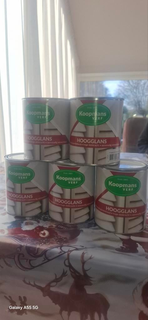 Verf hoogglans, Ophalen of Verzenden