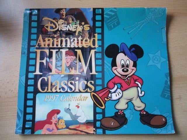 Disney kalender 1997  Animated Film Classics  Toy Story, Klo, Ophalen of Verzenden, Overige figuren, Zo goed als nieuw, Beeldje of Figuurtje