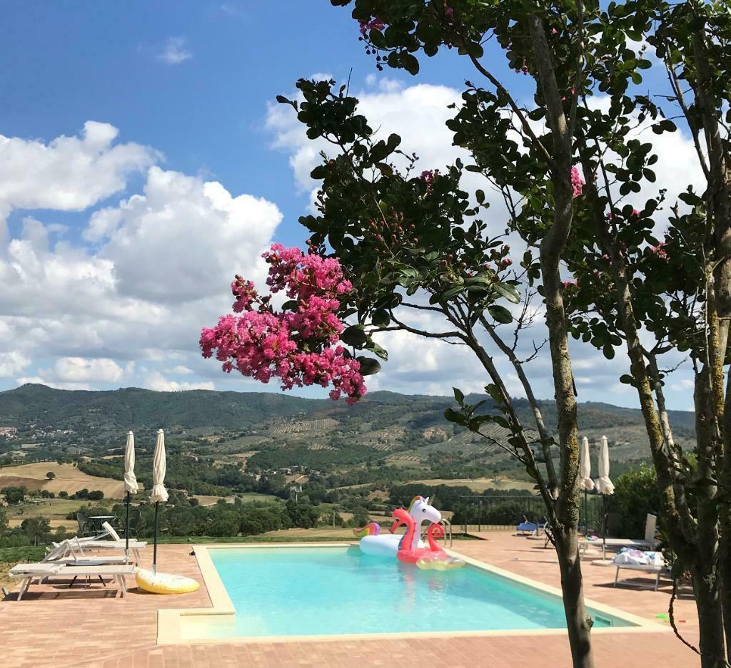 Vakantiehuis met zwembad in Toscane - Umbrie Italie vakantie, 4 of meer slaapkamers, Appartement, Landelijk, 10 personen