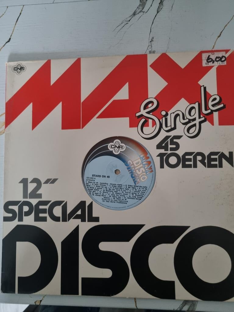 Stars on 45 disco singel, Cd's en Dvd's, Vinyl | Pop, Ophalen of Verzenden, Gebruikt, Overige formaten
