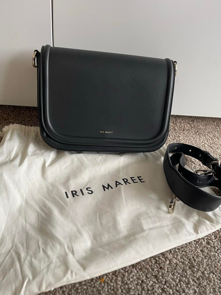 Iris Maree Handtas - Stijlvol en praktisch!, Ophalen, Zo goed als nieuw, Zwart, Handtas
