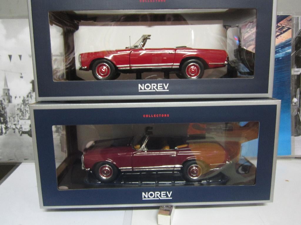 MERCEDES- BENZ CLASSIC PAGODE AANBIEDIING, Ophalen of Verzenden, Nieuw, Auto, Norev