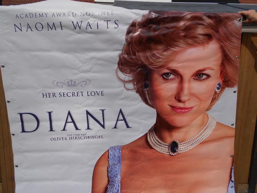 grote canvas filmposter DIANA, Ophalen, Canvas of Doek, A1 t/m A3, Overige onderwerpen